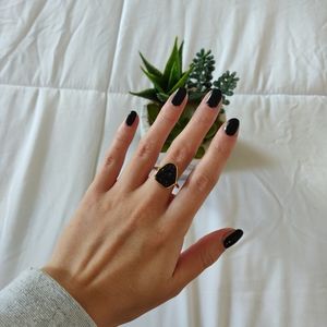 3/$20 BLACK COAL RING